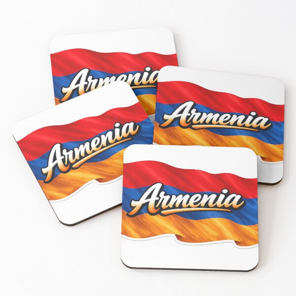 Item preview, Armenia Flag Typography – Armenian Pride Waving National Flag Design designed and sold by GarnerSupplyCo.