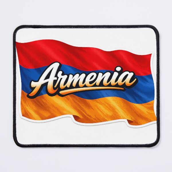 Item preview, Armenia Flag Typography – Armenian Pride Waving National Flag Design designed and sold by GarnerSupplyCo.
