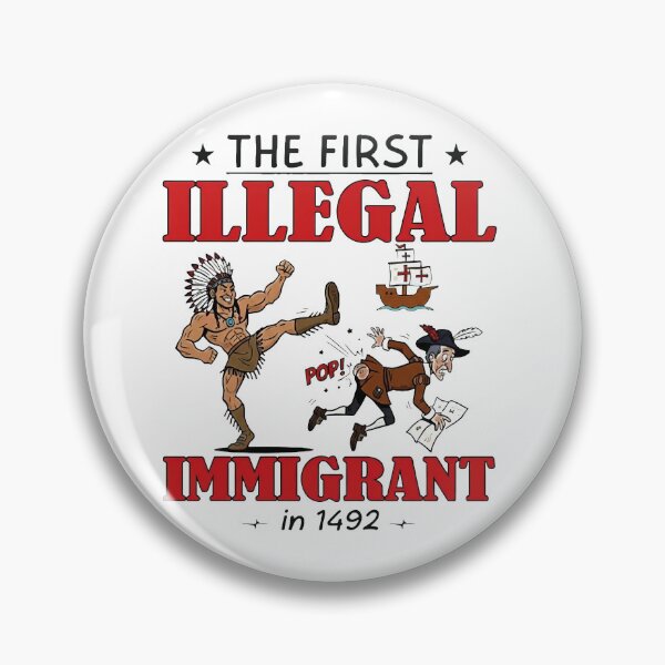 Item preview, The First Illegal Immigrant In 1492 designed and sold by SheriPeroni.