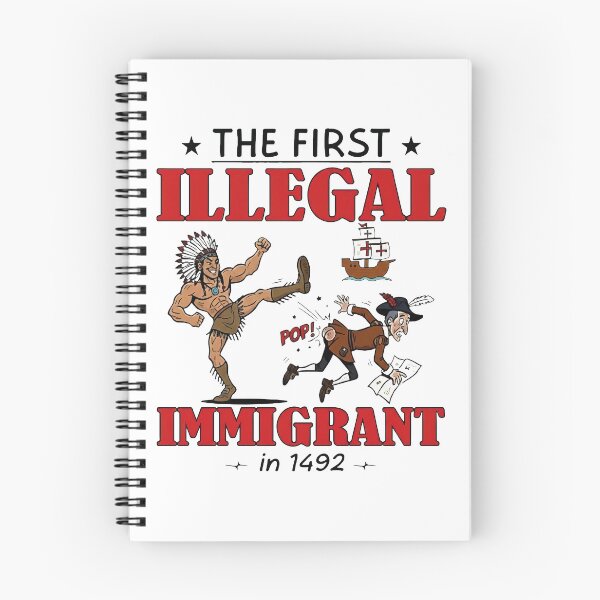 Item preview, The First Illegal Immigrant In 1492 designed and sold by SheriPeroni.