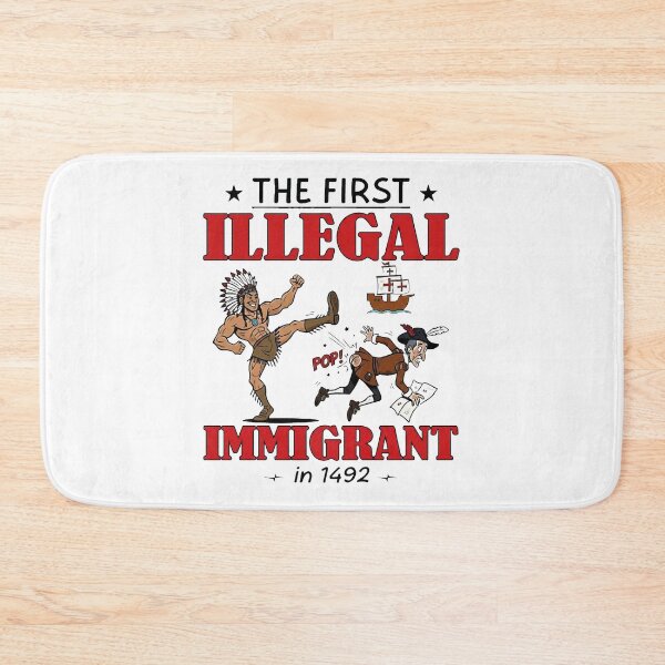 Item preview, The First Illegal Immigrant In 1492 designed and sold by SheriPeroni.