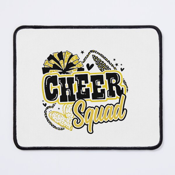 Artikelvorschau, Cheerleader-Team Coquette Bow Sport Cheerleader Cheerleading Gold entworfen und verkauft von ArleneRowe.