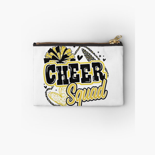 Artikelvorschau, Cheerleader-Team Coquette Bow Sport Cheerleader Cheerleading Gold entworfen und verkauft von ArleneRowe.