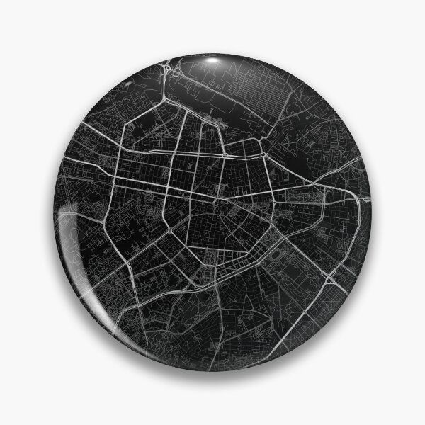 Item preview, Sofia Map Noir designed and sold by Thurisaz Designs.