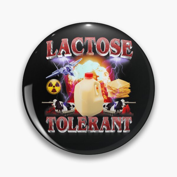 Item preview, Lactose Tolerant Funny meme T-Shirt designed and sold by VillociShop.