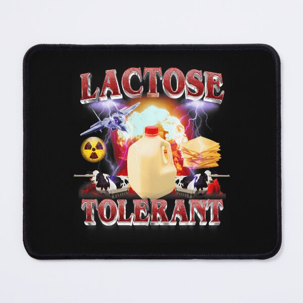 Item preview, Lactose Tolerant Funny meme T-Shirt designed and sold by VillociShop.