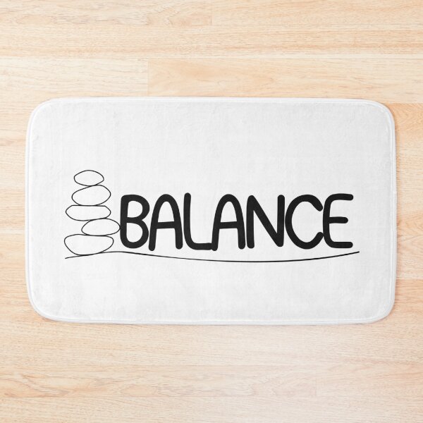 Item preview, Balance – Minimal Zen Typography Design designed and sold by alaa9898.