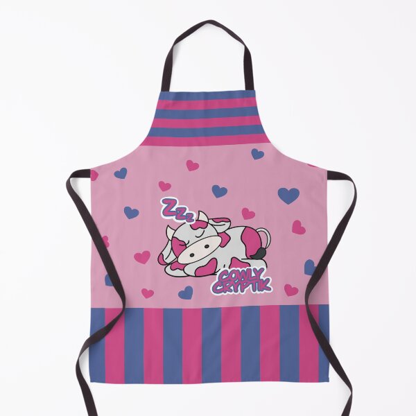 Item preview, CowlyCryptik – Sleeping Chibi Cow Pink Tote bag designed and sold by CowlyCryptik.