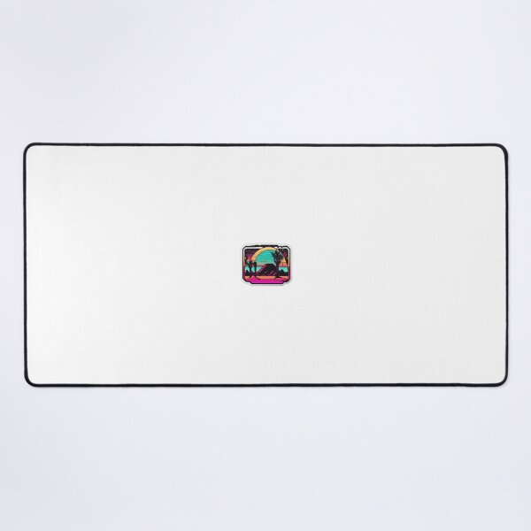Item preview, Synthwave Desert Sunset Die-Cut Sticker designed and sold by Daniel-DL.