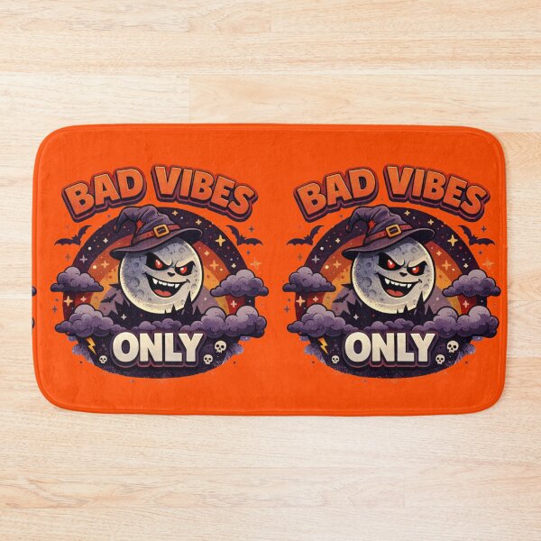 Item preview, Bad Vibes Only – Retro Spooky Moon Aesthetic designed and sold by Tookiester.