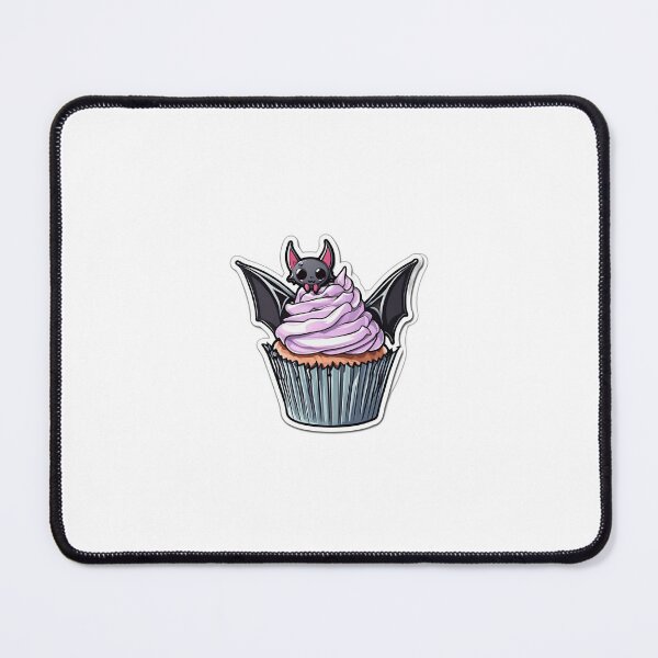 Item preview, Pastel Goth Bat Cupcake Die-Cut Sticker designed and sold by Daniel-DL.