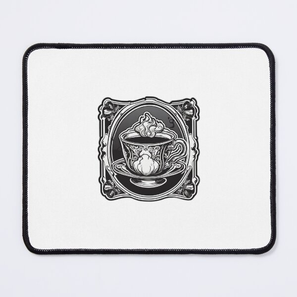 Item preview, Victorian Ghost Drinking Tea Die-Cut Sticker designed and sold by Daniel-DL.