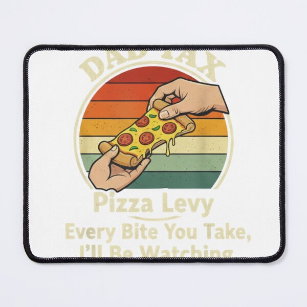 Item preview, Dad Tax Pizza Levy – Funny Pizza Quote Design | Retro Food Humor Shirt designed and sold by YK SHOP.
