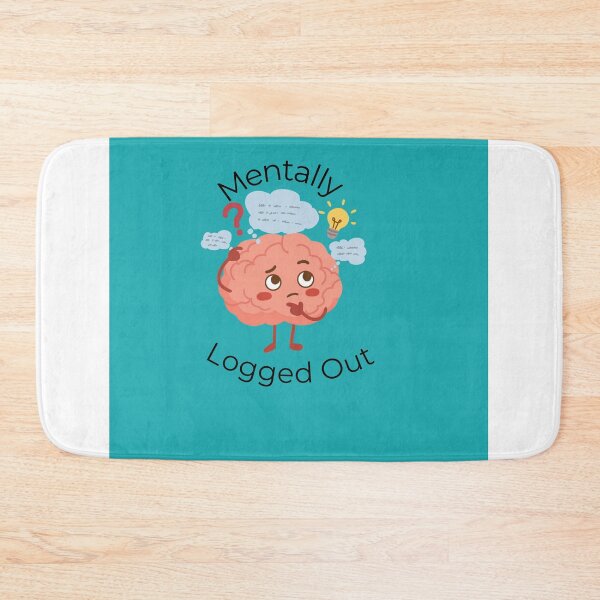Item preview, Mentally Logged Out – Funny Burnout Quote for Office, Work Stress & Corporate Life designed and sold by NeonPetal.