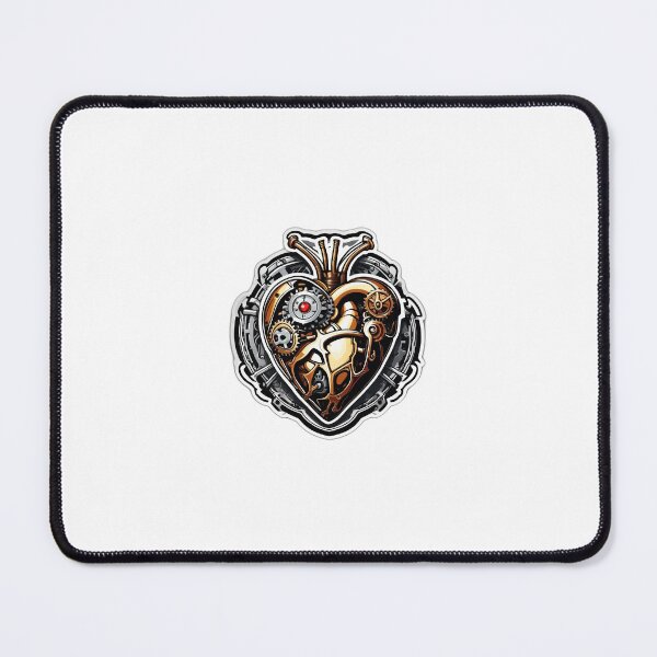 Item preview, Steampunk Mechanical Heart Die-Cut Sticker designed and sold by Daniel-DL.