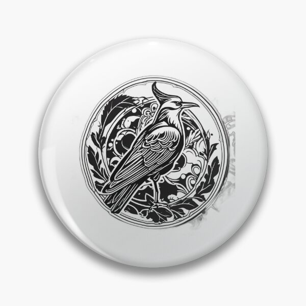Item preview, Dark Academia Fountain Pen & Raven Die-Cut Sticker designed and sold by Daniel-DL.