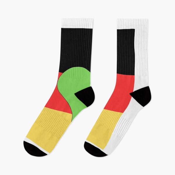 Item preview, Green heart on the German flag designed and sold by madkiitten.