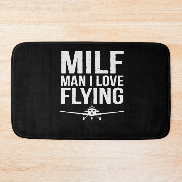 Item preview, MILF – Man I Love Flying designed and sold by dudelinart.