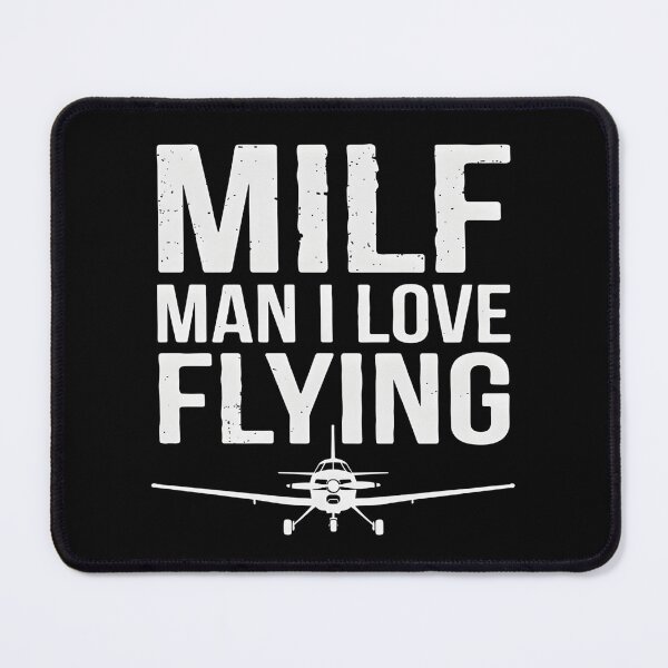 Item preview, MILF – Man I Love Flying designed and sold by dudelinart.
