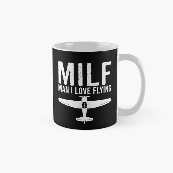 Item preview, MILF – Man I Love Flying designed and sold by dudelinart.