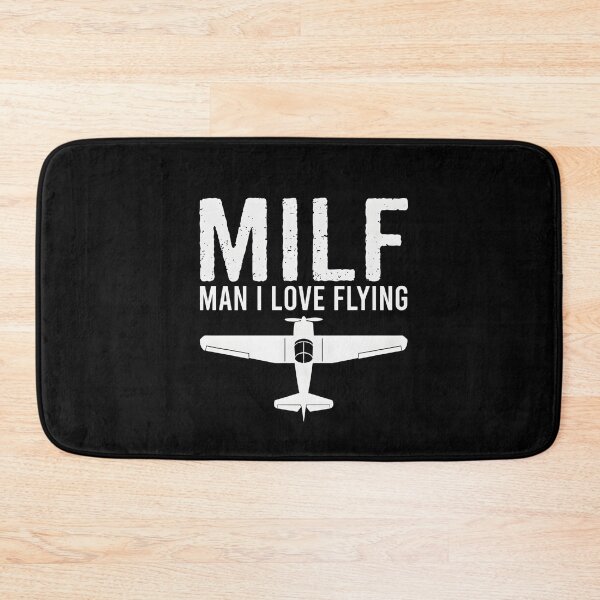 Item preview, MILF – Man I Love Flying designed and sold by dudelinart.