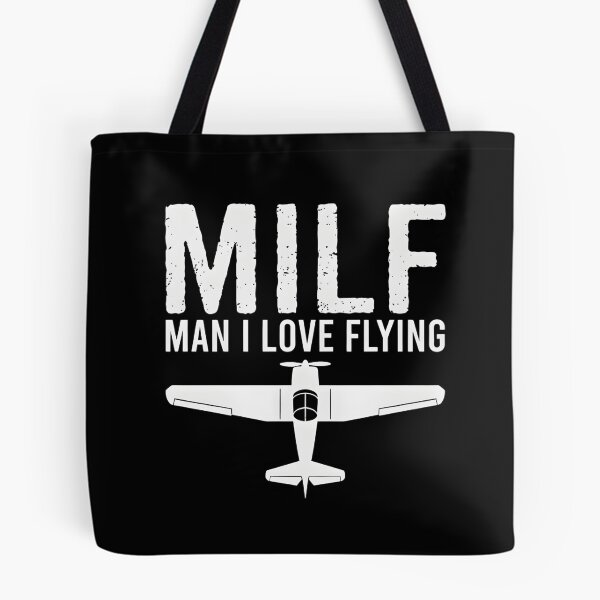 Item preview, MILF – Man I Love Flying designed and sold by dudelinart.