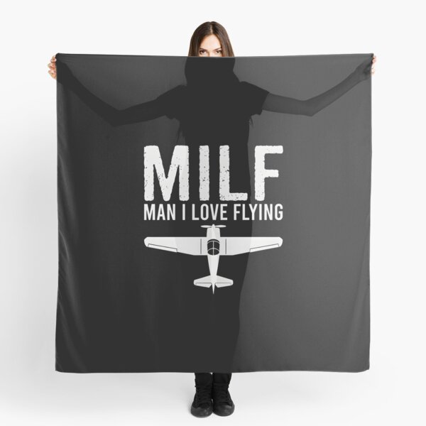 Item preview, MILF – Man I Love Flying designed and sold by dudelinart.
