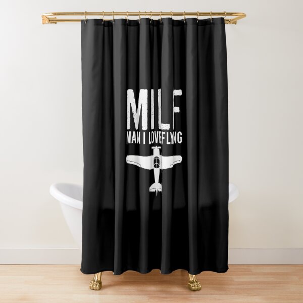 Item preview, MILF – Man I Love Flying designed and sold by dudelinart.