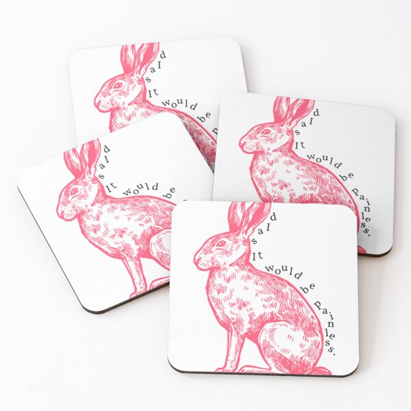 Item preview, You Said It Would Be Painless.  The National _Quot_Pink Rabbits_Quot_ designed and sold by RoyerGaudin.