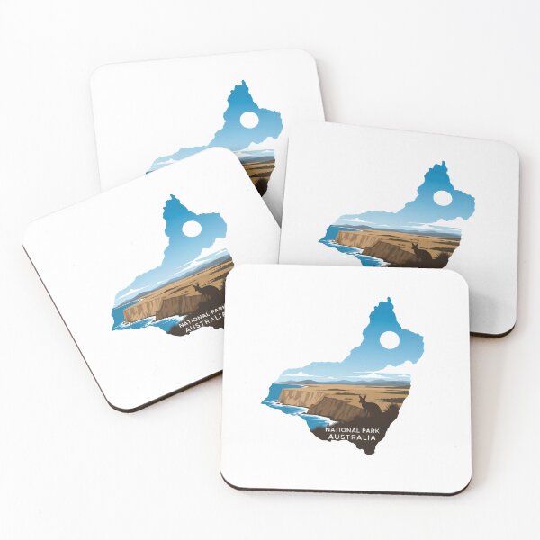 Item preview, Along the Coast of Tasman National Park Australia High Bluff Route designed and sold by Simsimah26Parks.