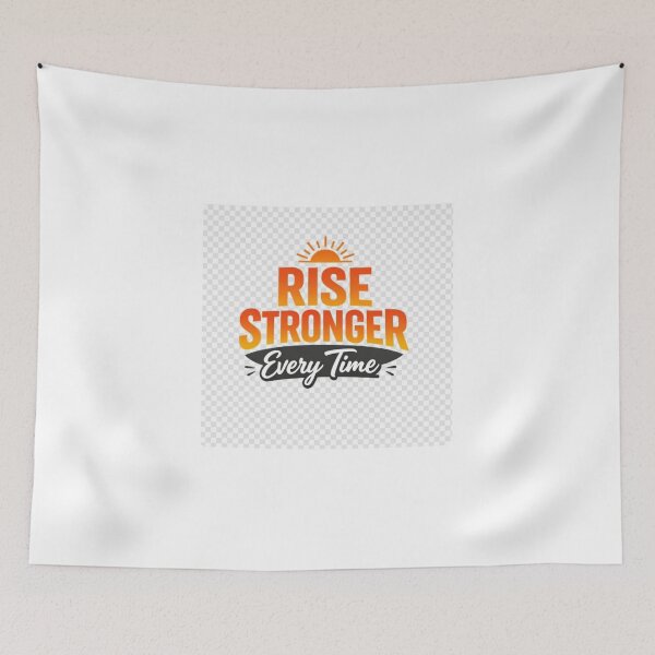 Item preview, Rise Stronger Every Time – Motivational & Positive Mindset T-shirt designed and sold by Lagwsal22.