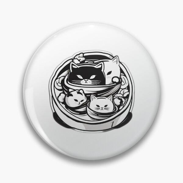 Item preview, Dim Sum Cat Steamer Die-Cut Sticker designed and sold by Daniel-DL.