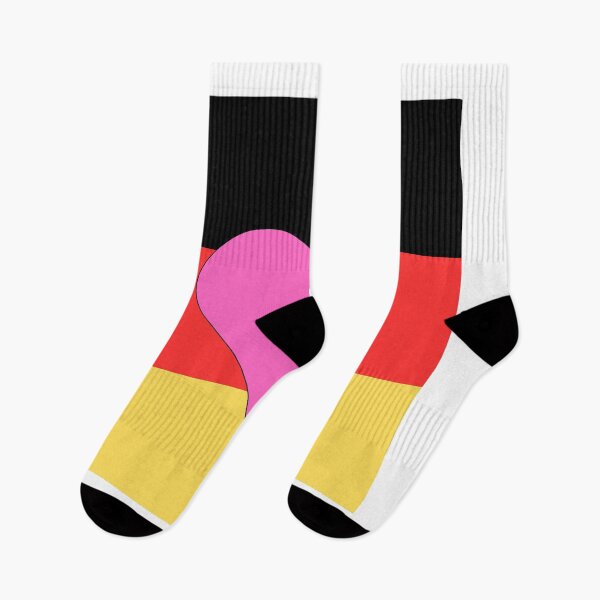 Item preview, Pink heart on German flag designed and sold by madkiitten.