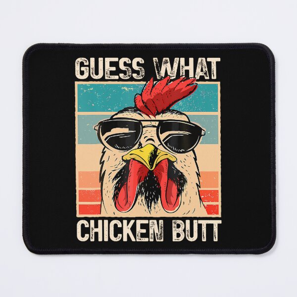 Item preview, Guess What Chicken Butt _ Funny Chicken Meme T-Shirt designed and sold by VillociShop.