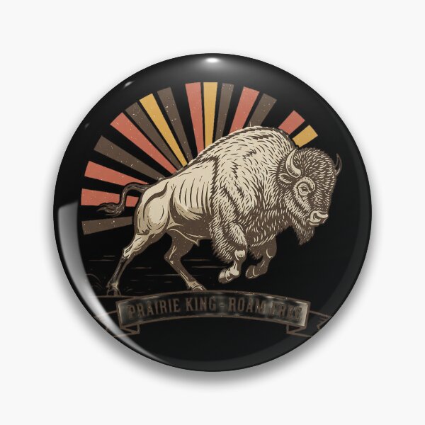 Item preview, Prairie King Roam Free American Bison designed and sold by NaturalBeautySebastian .