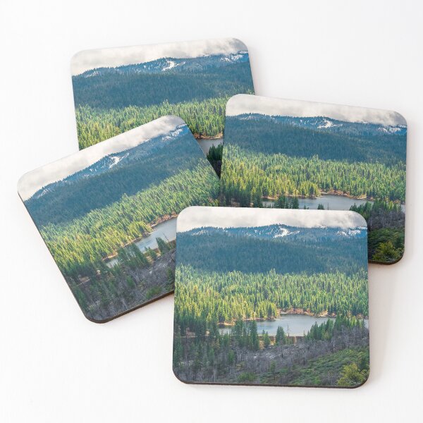 Item preview, Emerald Basin Beneath Mountain Clouds designed and sold by TheHikersEye.