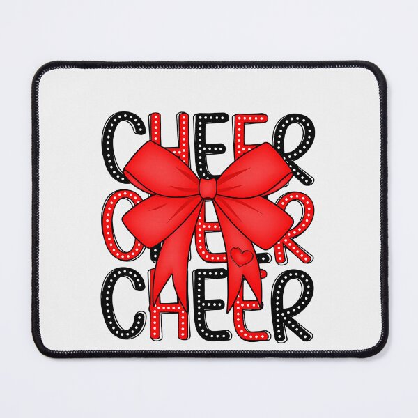 Item preview, Coquette Cheer Shirt Black and Red Team Cheerleading designed and sold by ArleneRowe.