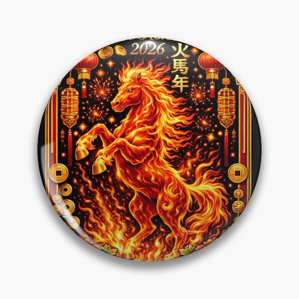Item preview, Chinese New Year 2026 Year of The Horse  designed and sold by BazStudiodesign.