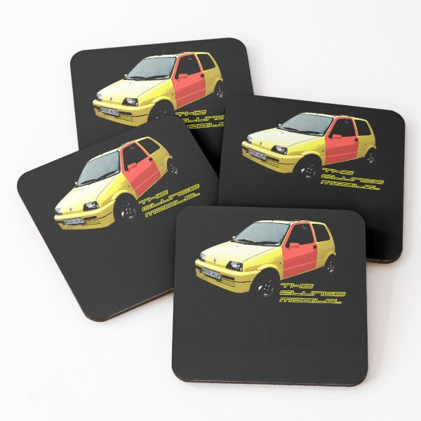 Item preview, The Clungemobile - The Inbetweeners Single Print With Text designed and sold by ATEGO.