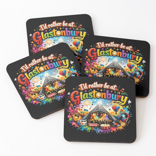 Item preview, I’d Rather Be at Glastonbury designed and sold by S.J. Scales.