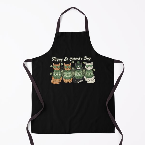 Item preview, Happy St. Catrick’s Day Cute Cat Squad Clover Sweater designed and sold by Imalyanmani.