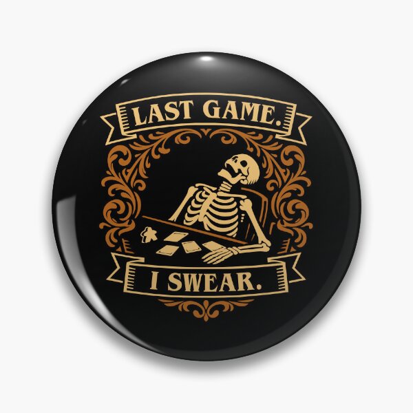 Item preview, Last Game I Swear Funny Board Games designed and sold by pixeptional.