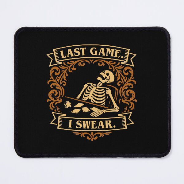 Item preview, Last Game I Swear Funny Board Games designed and sold by pixeptional.