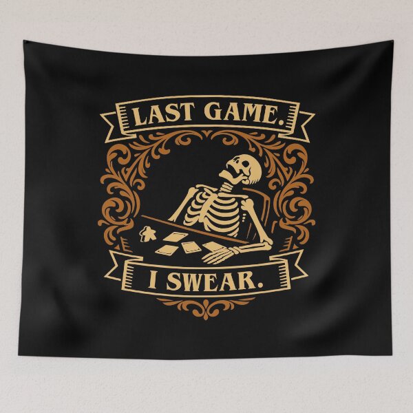 Item preview, Last Game I Swear Funny Board Games designed and sold by pixeptional.