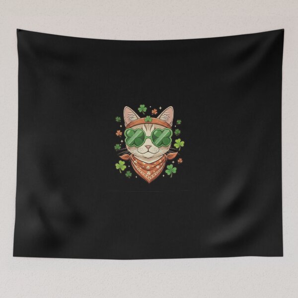 Item preview, Irish Cat St Patricks Day Catricks Day Kitty Kitten Lover designed and sold by Imalyanmani.
