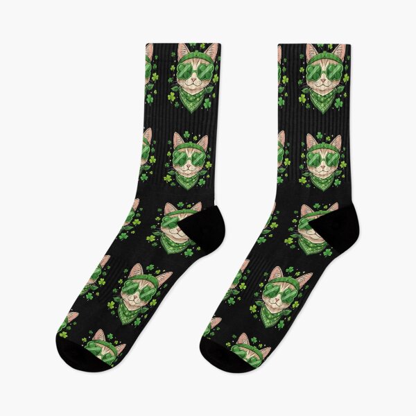 Item preview, Irish Cat St Patricks Day Catricks Day Kitty Kitten Lover designed and sold by Imalyanmani.