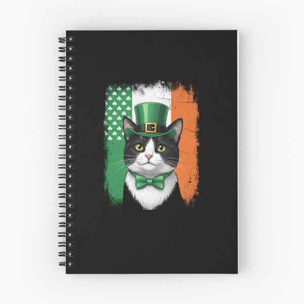 Item preview, Irish Flag Lucky Cat – Grunge St. Patrick’s Day designed and sold by Imalyanmani.