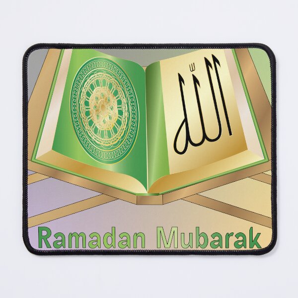Item preview, Ramadan Mubarak Islamic Watercolor Mosque Art Design designed and sold by PixelWaveBD.