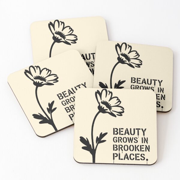 Item preview, Beauty grows in broken places designed and sold by 123ks.