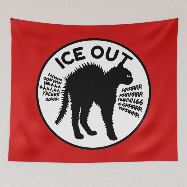 Item preview, Ice Out Black Cat designed and sold by chillaxcats.